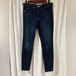 Athleta Sculptek Women's Petite 4P Dark Skinny Jeans